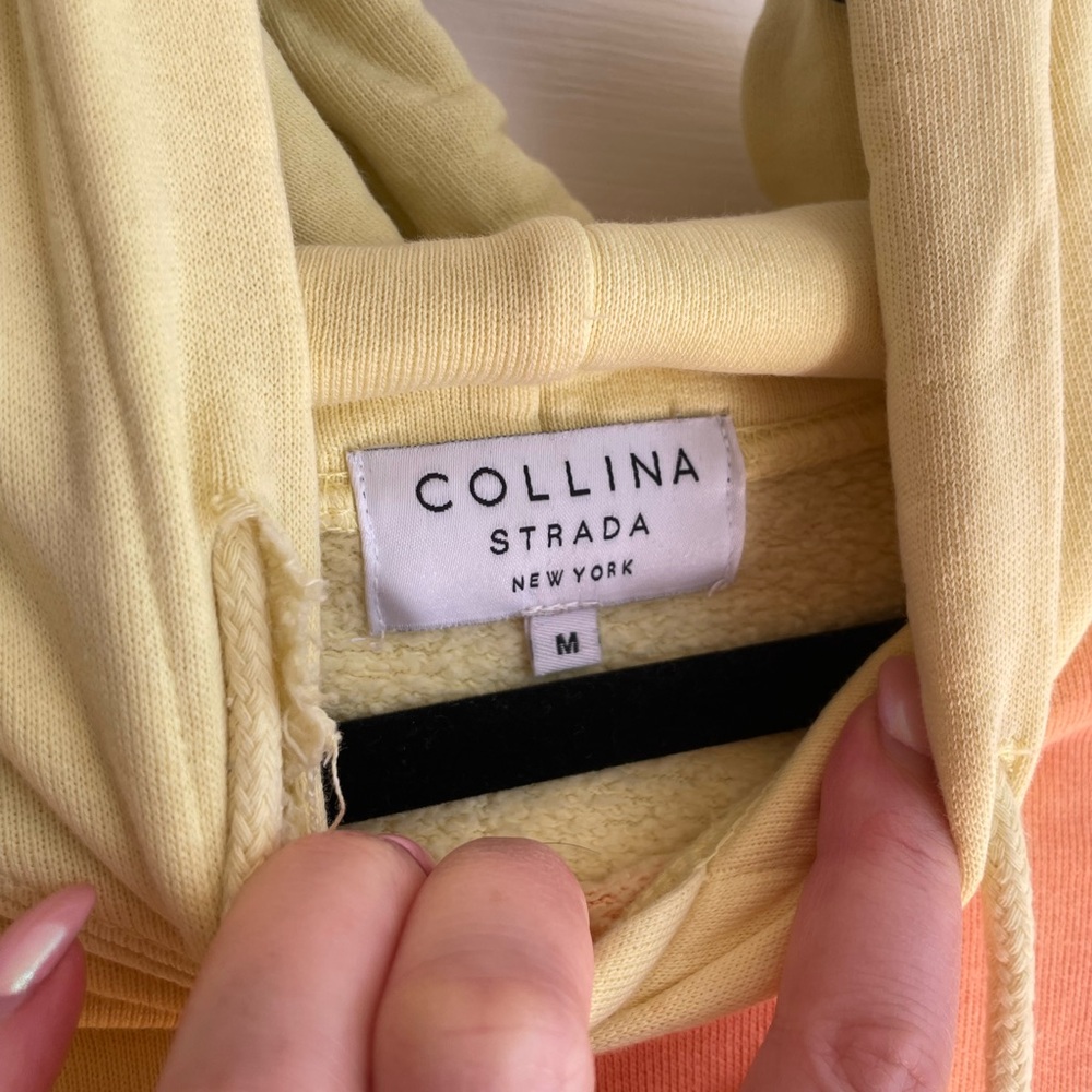 Collina Strada Yellow Graphic Hoodie - Picture 10 of 12